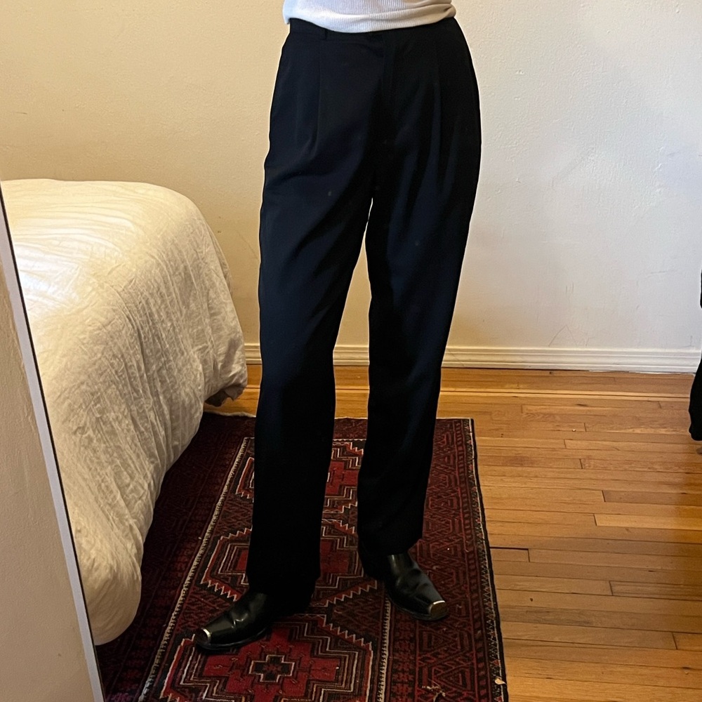 Georgio Armani Black Trousers